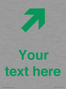 Custom Safe Condition inverse: Green Up right arrow